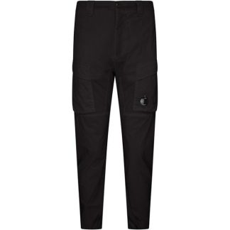 CP COMPANY Stretch Cargo Trousers Men Cargo Trousers Black 999 for sale