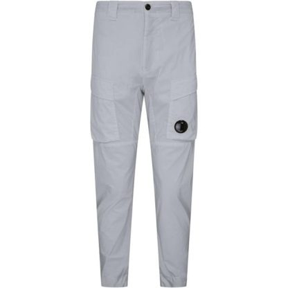 CP COMPANY Stretch Cargo Trousers Men Cargo Trousers Drizzle 913 for sale