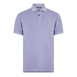 CP Company CP 24/1 Piquet Polo Men Cosmic Sky 750  for sale