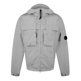 CP Company CP Chrome-R Hood Jkt Sn42 Men Softshell Jackets Drizzle Gry 913 for sale