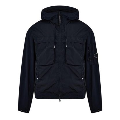 CP Company CP Chrome-R Hood Jkt Sn42 Men Softshell Jackets Ttl Eclipse 888 for sale