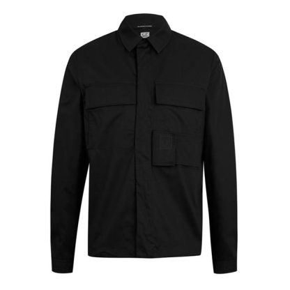 CP Company CP Company Overshirt - Men Overshirts Black 999 for sale