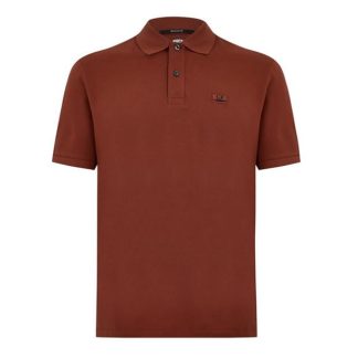 CP Company CP Company Polo - Short Sleeve Men Short Sleeve Polos Henna 349 for sale