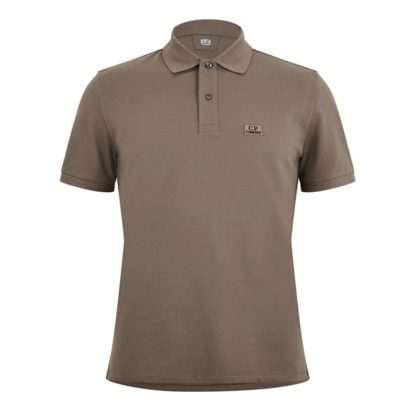 CP Company CP Company Polo - Short Sleeve Men Short Sleeve Polos Walnut 359 for sale