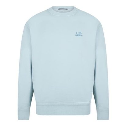 CP Company CP Company Resist Dyed Sweatshirts - Crew Neck Men Crew Sweaters Starlight 806 for sale