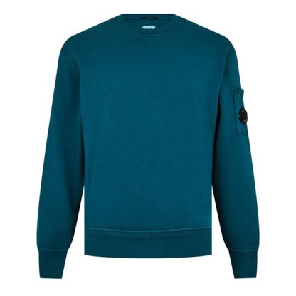 CP Company CP Company Sweatshirts - Crew Neck Men Crew Sweaters Ink Blue 848 for sale