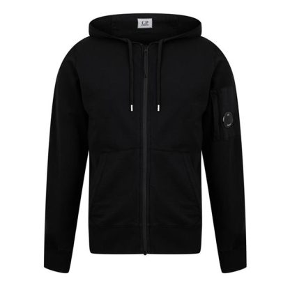 CP Company CP Company Sweatshirts - Hooded Open Men OTH Hoodies Black 999 for sale