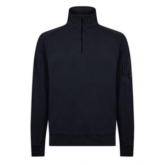 CP Company CP Company Sweatshirts - Polo Collar Men Crew Sweaters Ttl Eclipse 888 for sale