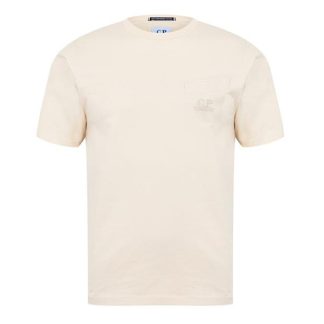 CP Company CP Company T-Shirts - Short Sleeve Men Regular Fit T-Shirts Pistachio S 402 for sale