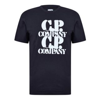 CP Company CP Company T-Shirts - Short Sleeve Men Regular Fit T-Shirts Ttl Eclipse 888 for sale