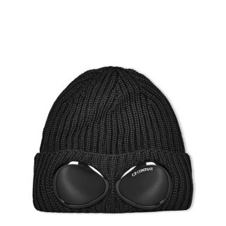 CP Company CP Goggle Beanie Sn34 Unisex Beanies Black 999 for sale