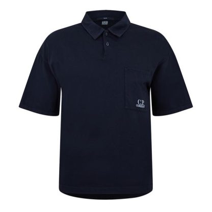 CP Company CP LS Polo Sn42 Men Ttl Eclipse 888  for sale