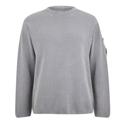 CP Company CP Lens Knit Sn42 Men Driz Grey 913  for sale