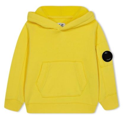 CP Company CP Logo Hoody Jn42 Kids Sulphur 51463  for sale