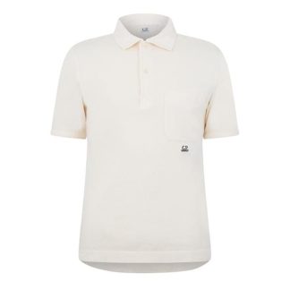 CP Company CP Logo Polo Sn42 Men Short Sleeve Polos Pistachio 402 for sale