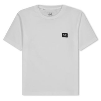 CP Company CP Logo T-Shirt Jn42 Kids Regular Fit T-Shirts Gz White 10135 for sale