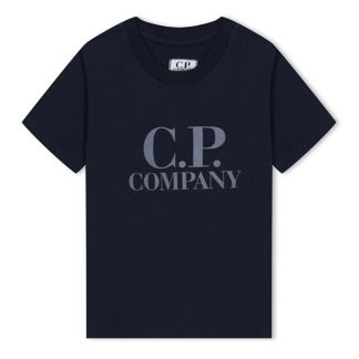 CP Company CP Logo T-Shirt Jn42 Kids Regular Fit T-Shirts Ttl Eclps 41150 for sale