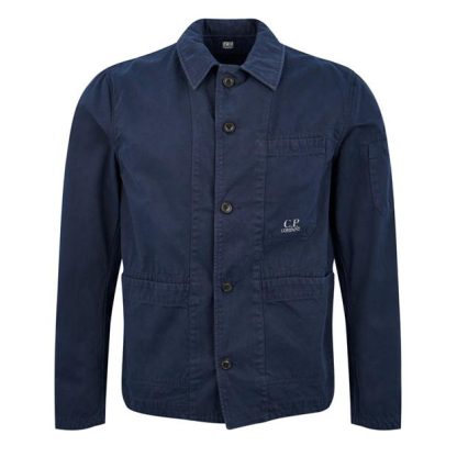 CP Company CP Overshirt Sn34 Men Overshirts Peacoat 880 for sale