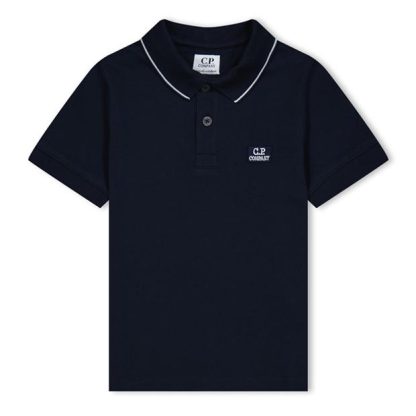 CP Company CP SS Polo Shirt Jn42 Kids Short Sleeve Polos Ttl Eclps 41150 for sale