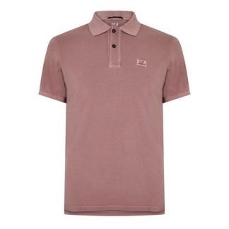 CP Company CP SS Polo Sn34 Men Cedar Wood 476  for sale