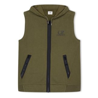 CP Company CP Sweatshirt Jn34 Kids Crew Sweaters Ivy Green 683 for sale