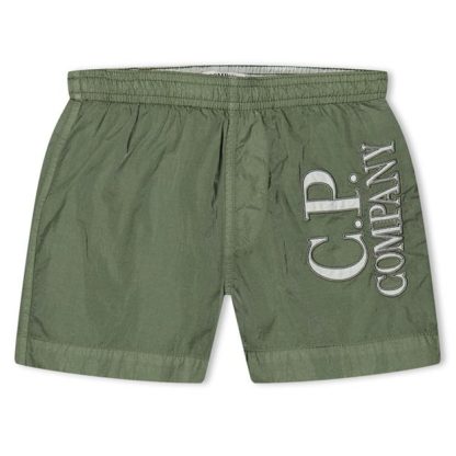 CP Company CP Swim Shorts Jn42 Kids Swim Shorts Agave Grn 30715 for sale