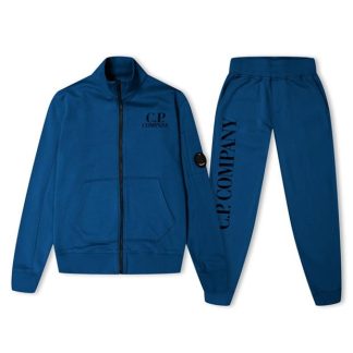 CP Company CP Zip Thru TrkSuit Jn42 Kids Fleece Tracksuits Ink Blue 40825 for sale