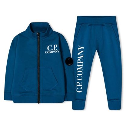 CP Company CP Zip Tracksuit Jn42 Kids Ink Blue 40825  for sale