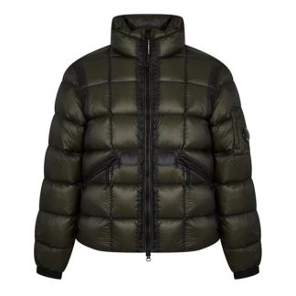 CP Company D.D. Shell Concealed Hood Down Jacket Men Puffer Jackets - Heavyweight Olive Night 670 for sale