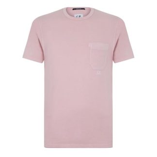 CP Company Dyed Pocked T-shirt Men Pale Mauve 509  for sale