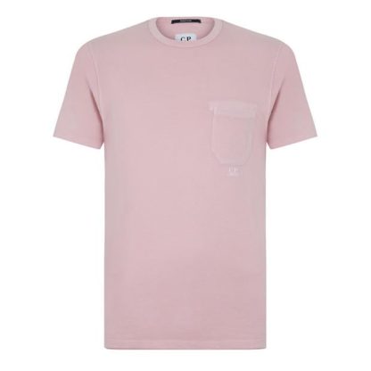 CP Company Dyed Pocked T-shirt Men Pale Mauve 509  for sale