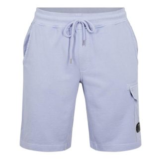 CP Company Lens Detail Cargo Shorts Men Jersey Shorts Cosmic Sky 750 for sale