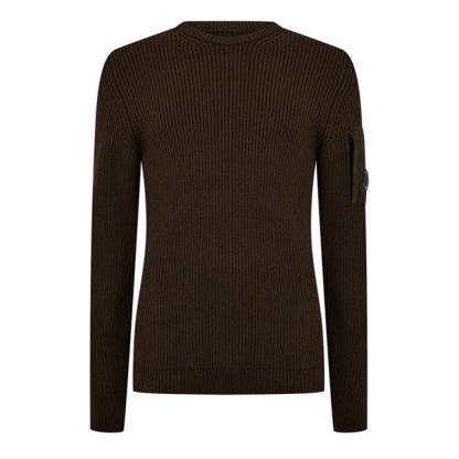 CP Company Lens Jumper Men Jumpers Ivy Green 683 for sale