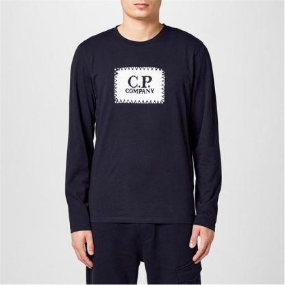 CP Company Long Sleeve Top Men Long Sleeve T-Shirts Total Eclip 888 for sale