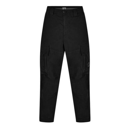 CP Company Micro Reps Cargo Trousers Men Cargo Trousers Black 999 for sale