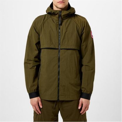 Canada Goose Faber Lightweight Hooded Jacket Men OTH Hoodies Milt Green 49 for sale