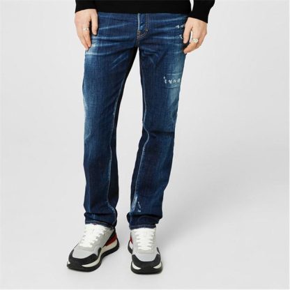 DSQUARED2 642 Jeans Men Navy Blue  for sale