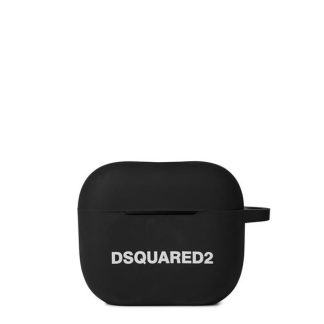 DSQUARED2 Airpods Case Unisex Black/White  for sale