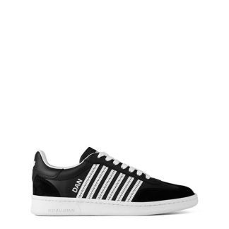 DSQUARED2 Boxer Trainers Men Low Trainers Black/White for sale