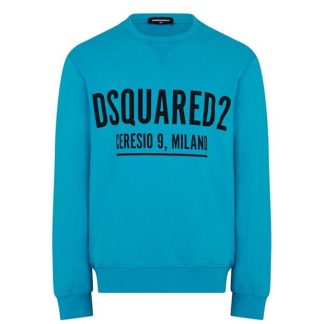 DSQUARED2 Boys Logo Sweatshirt Kids Blue Dq812  for sale