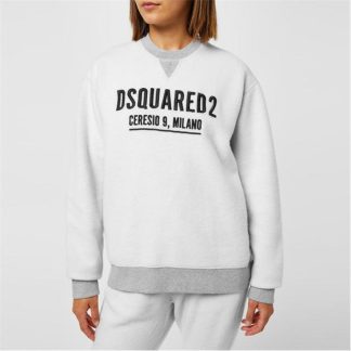 DSQUARED2 Ceresio9 Cool Sweatshirt Women Grey 961  for sale