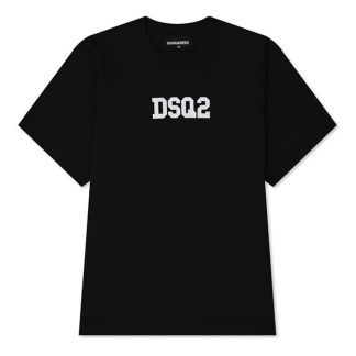 DSQUARED2 Children'S Logo T Shirt Kids Black Dq900  for sale