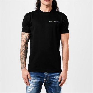 DSQUARED2 Cool Fit Tee Men Black  for sale