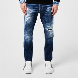 DSQUARED2 Cool Guy Slim Jeans Men Navy Blue  for sale