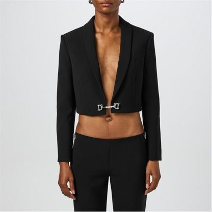 DSQUARED2 D2 Jewel Spencer Blazer Women Black  for sale