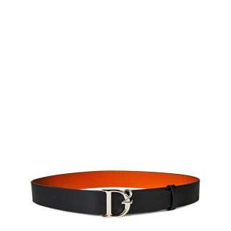 DSQUARED2 D2 Statement Belt Unisex Nero M480  for sale