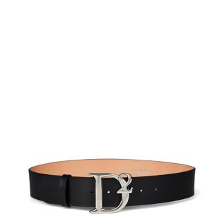 DSQUARED2 DSQ Buckle Belt Ld99 Women Black M802  for sale