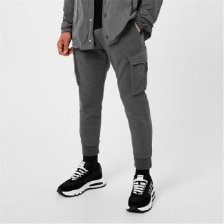 DSQUARED2 DSQ CARGO SWT PANT Sn32 Men Dark Grey  for sale