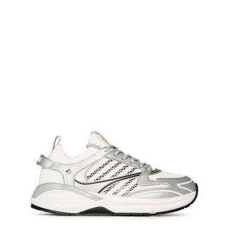 DSQUARED2 DSQ Dash Sneakr Ld42 Women Chunky Trainers Silver for sale