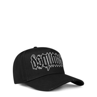 DSQUARED2 DSQ Grfti Cap Ld42 Women Black  for sale